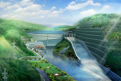 道真老挝南塔河1号水电站项目
